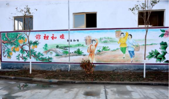 平顶山乡镇文化墙 乡风文明焕发新活力
