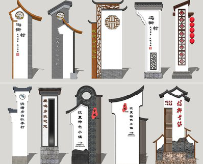 平顶山美丽乡村标识标牌有哪些分类？